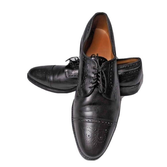 Allen Edmonds Sanford Cap-Toe Derby Dress Shoes Men\'s Size 14 D Retail $395